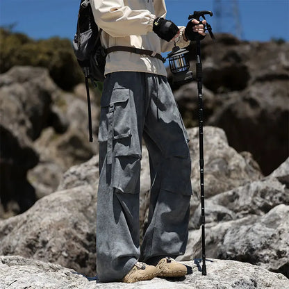 Winter Hiking Pants Male 3 In 1 Fleece Tie Dye Waterproof Climbing Camping Sports Pants Warm Removable Windproof Skiing Trousers
