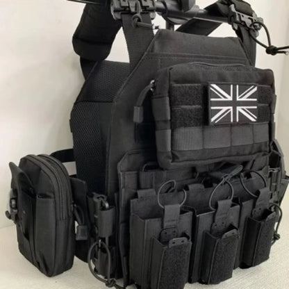 1000D JPC Tactical Vest with Pouches Modular MOLLE Plate Carrier Quick Release Outdoor Hunting Airsoft Vest ﻿Hunting Vest