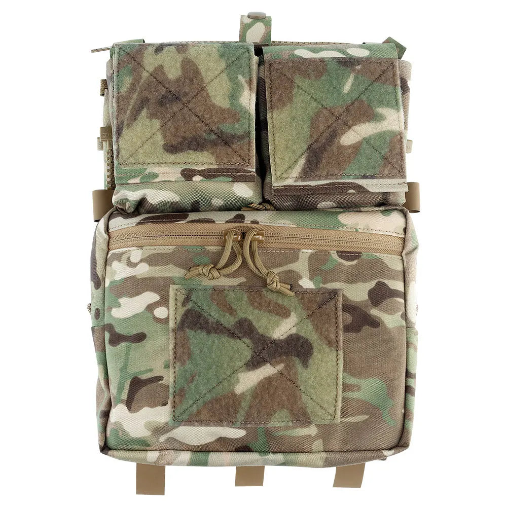 LV119 Tactical Vest Back Panel Spiritus Systems Hunting Combat Airsoft Plate Carrier Storage Pouch Assault Vest Expansion Gear
