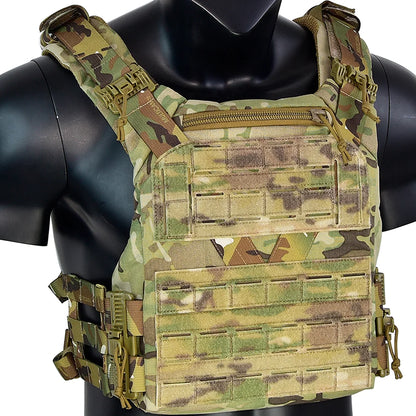 500D Nylon Plate Carrier Quick Release MOLLE MC 3.0 500D Tactical Vest Hunting Airsoft CS Outdoor Expansion Training