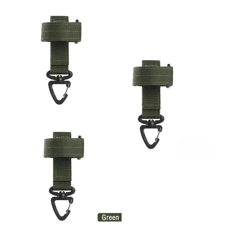 Molle Tactical Keychain Glove Holder Strap Nylon Gear Keeper for Outdoor Tools