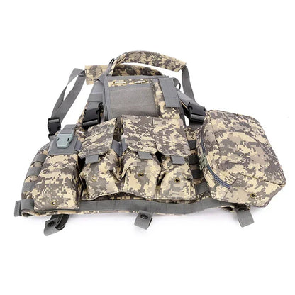Tactical Vest CS Game Airsoft Assault Molle Vest Equipment Outdoor Clothing Hunting Camouflage Vest Combat Security Waistcoat
