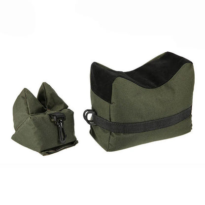 Front & Rear Tactical Bag Unfilled Support Stand Hunting Bag Gun Accessories Shooting Gun Rest Bag Set