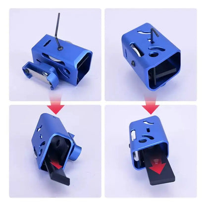 ### IPSC Aluminum Magazine Pouch Competition Multi-Angle Adjustment Pouch For Glock G17 G19 G22 G34 43X 1911Pistol Shooting