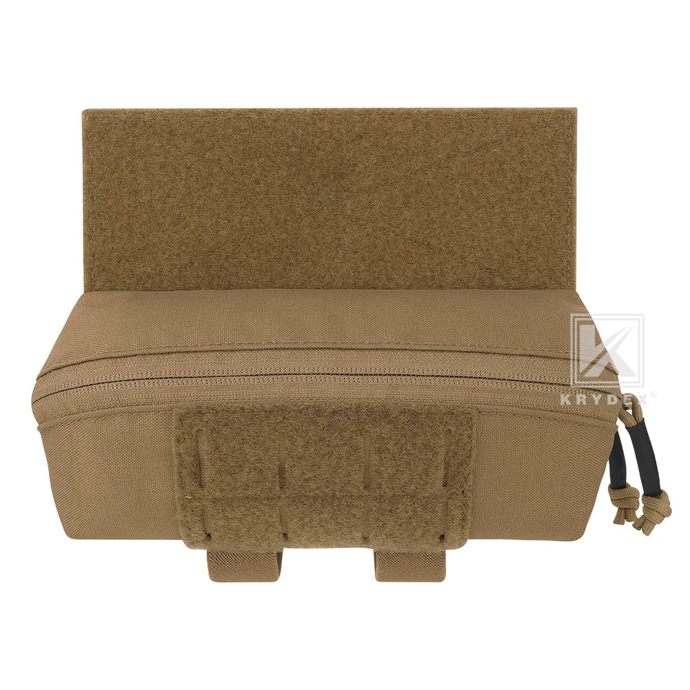 KRYDEX Tactical Nylon Dangler Drop Pouch Dump Fanny Pack Tool Storage Bag for JPC CPC FCPC D3CR MK3 MK4 Vest Chest Rig