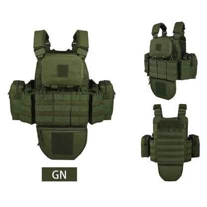 Quick-release Hunting Vest Molle Multifunctional Outdoor Tactical Vest YAKEDA Vest With Detachable and Expandable Shoulder Strap