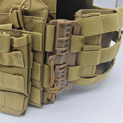 New Quick Release Buckle Tactical Vest JPC Triple Magazine Pouch Hunting Molle Plate Airsoft Accessory Carrier CS Game Vest Gear