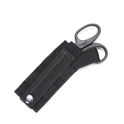 Tactical Molle Medical Scissors Pouch Flashlight Knife Holster EMT Holder Outdoor Hunting Accessories EDC Tool Bag