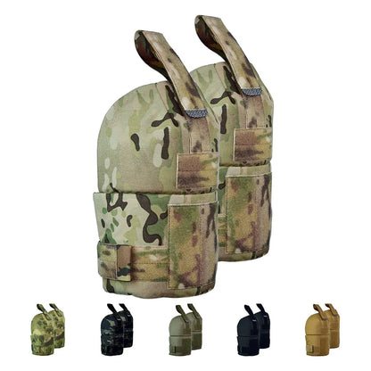 1 Pair Tactical Bicep Shoulder Protector Pads Comfortable Hunting Plate Carrier Shoulder Armor Expand Adjustable Protection Acce