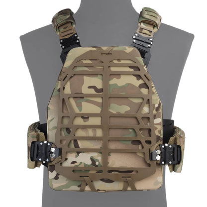 Tactical Plate Frame Modular Vest Lightweight PFM S&S2.0 Quick Release Clasp Plate Carrier Paintball Airsoft Equipment