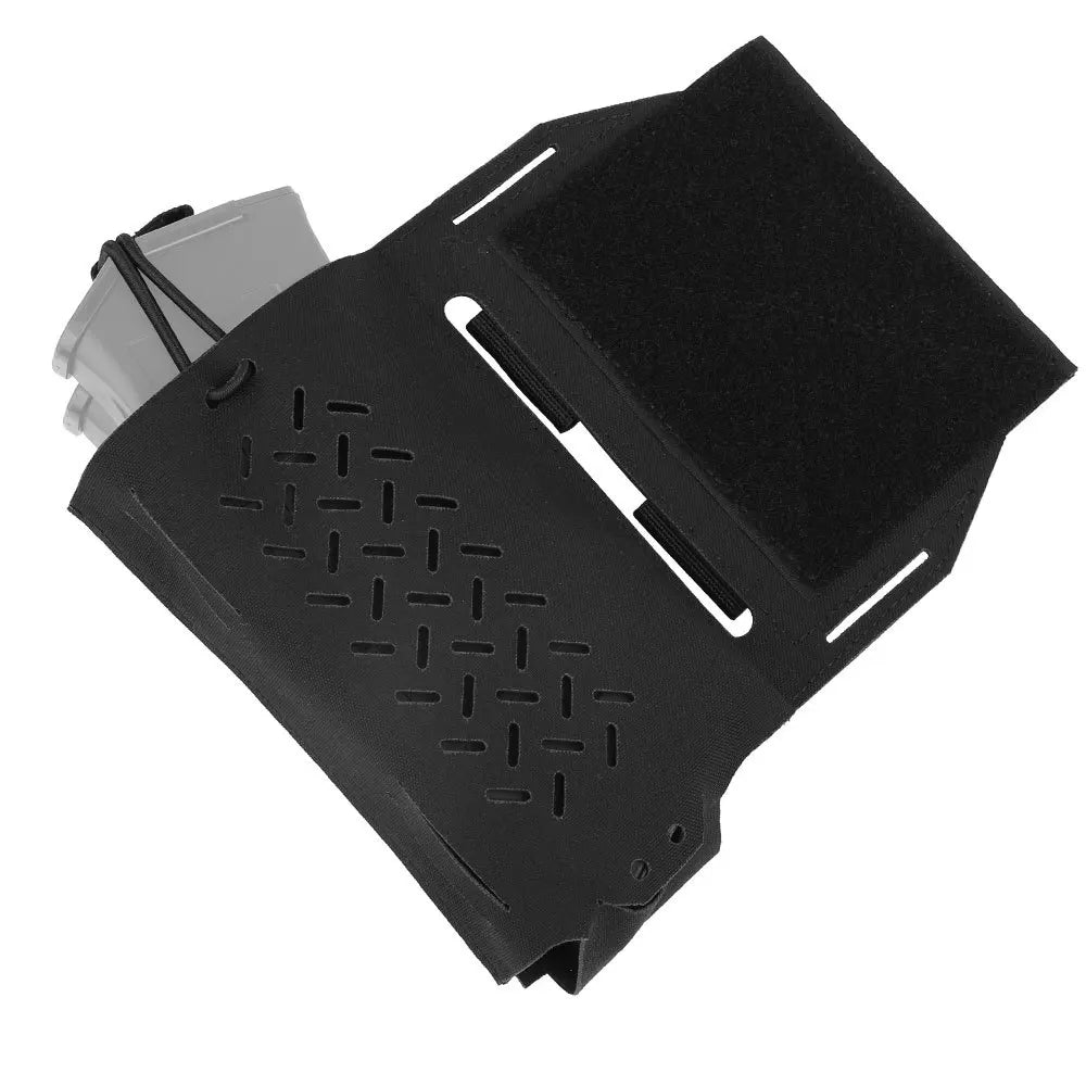 MK2 Tactical Expander Wing Pouch Radio Holder Wingman Pouch Magazine Storage Bungee Cord Micro Fight Chassis Chest Rig