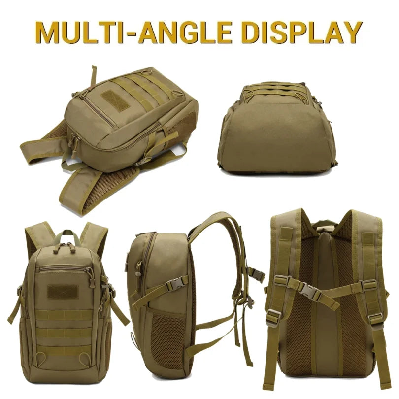20L Travel Outdoor Backpack Mini Small Waterproof Camping Hiking Fishing Hunting Bag Climbing Women Men Rucksack Daypack