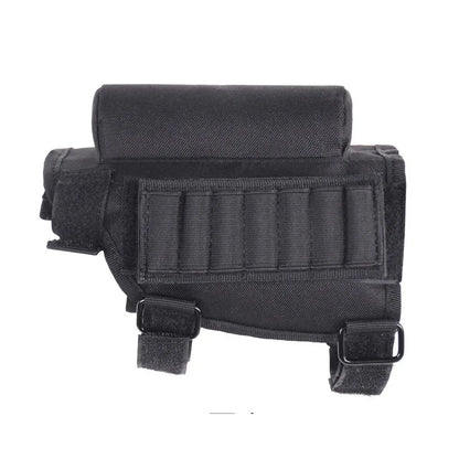 Outdoor Hunting Shotgun Bullets Holder Tactical Shooting 98K Rifle Gun Ammo Pouch Bag Tactical Cheek Rest Bullets Buttstock Pack