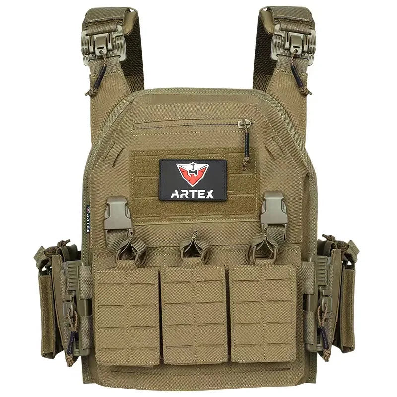 Tactical Vest Outdoor Hunting Plate Carrier Protective Adjustable Vest Airsoft Carrier Combat Equipment