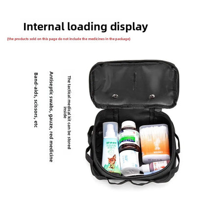 Outdoor Camping Tactical Fanny Pack Paper Storage Bag Sports Waist Hanging Bag Multifunctional Durable Molle Accessory Pouch