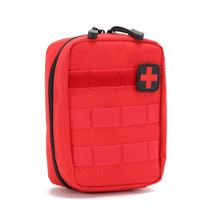 Tactical MOLLE IFAK Medical Pouch Durable Nylon First Aid Bag with Quick Access Zipper for Hunting Camping