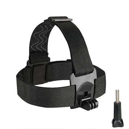Head Mount Headband Strap Mobile Phone Holder Kit For GoPro Hero 13 12 11 10 9 8 7 AKASO SJCAM DJI Action Camera