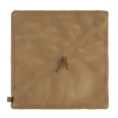 Tactical Style Mesh Pouch Outdoor Camping Travel Clothing Hat Storage Bag Clutter Recycling Pack Breathable Quick Drying 16x16"