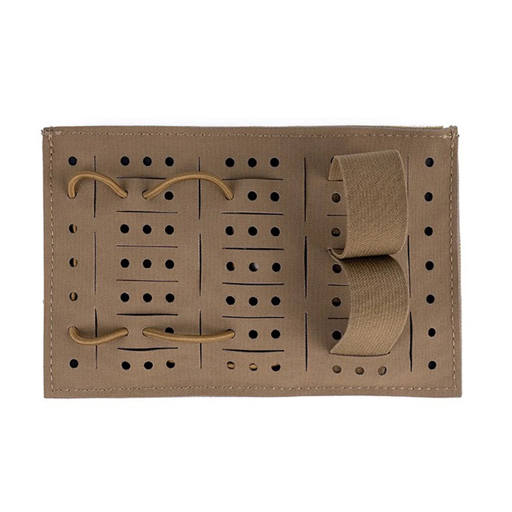 Tactical Medical Pouch Tray Accessories Portable Outdoor Hunting Camping Hiking Survival Medical Tools Storage Organize Panel