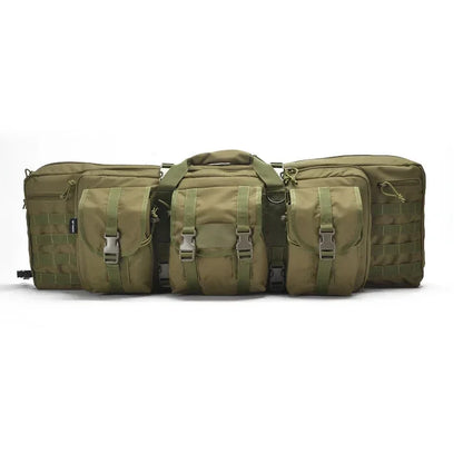 Tactical 36/47inch Gun Bag Double Rifle Backpack Outdoor Long Gun Case Large Capacity Fishing Bag Hunting Accessories
