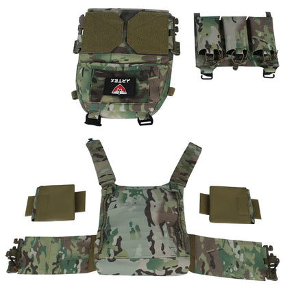 ARTEX 8315T Cycling Vest Outdoor Riding Gear MOLLE Style Vest Quick Release Design Laser Cut Style Storage Gear for Bike Sports