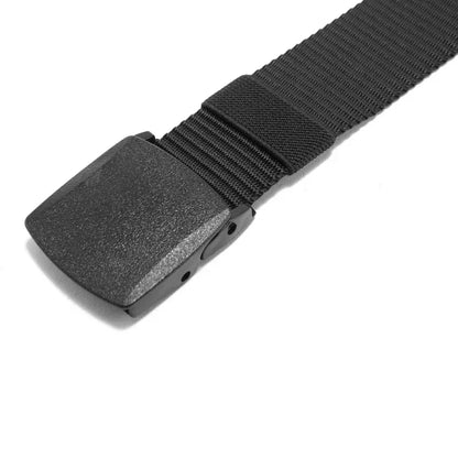 New Automatic Buckle Nylon Belt Outdoor Hunting Multifunctional Tactical Canvas Belt High Quality Men Belt