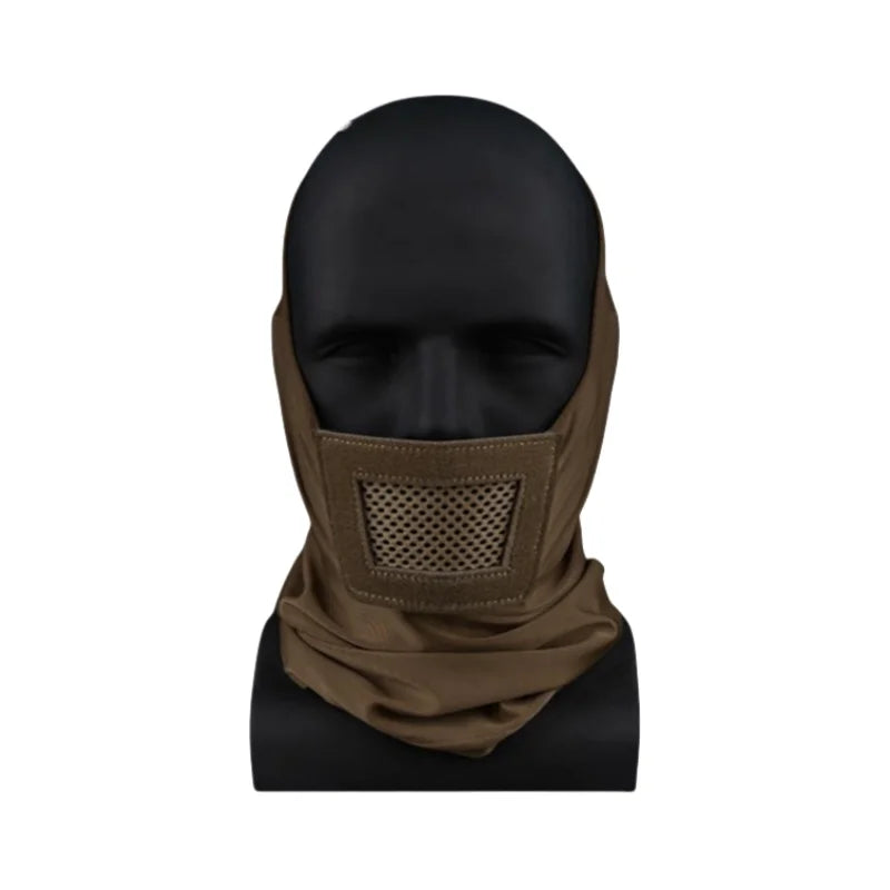Extended Neck Knight Mask | Windproof Sports Face Mask | for Skiing Motocross & Airsoft