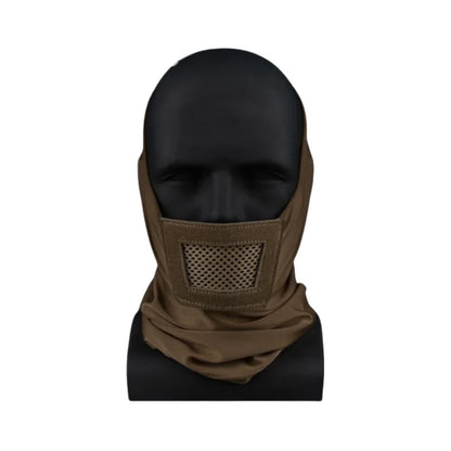 Extended Neck Knight Mask | Windproof Sports Face Mask | for Skiing Motocross & Airsoft