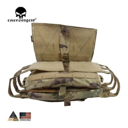 EMERSON Tactical Vest MOLLE JPC Vest Airsoft Paintball Chest Protective Plate Carrier MC Combat Vest + Plates