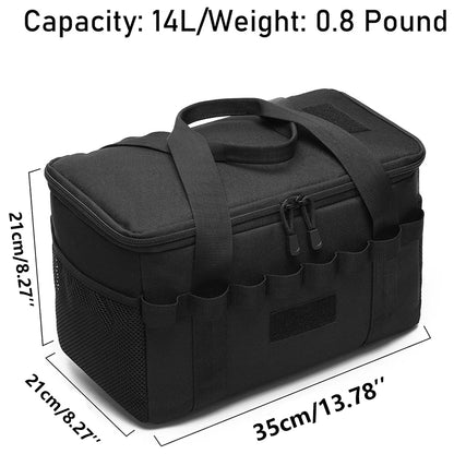 14L/11L Tactical Bag Organizer Hunting Camping Storage Bag Large Capacity Outdoor Utility Tote Bag Portable Waterproof Soft Case