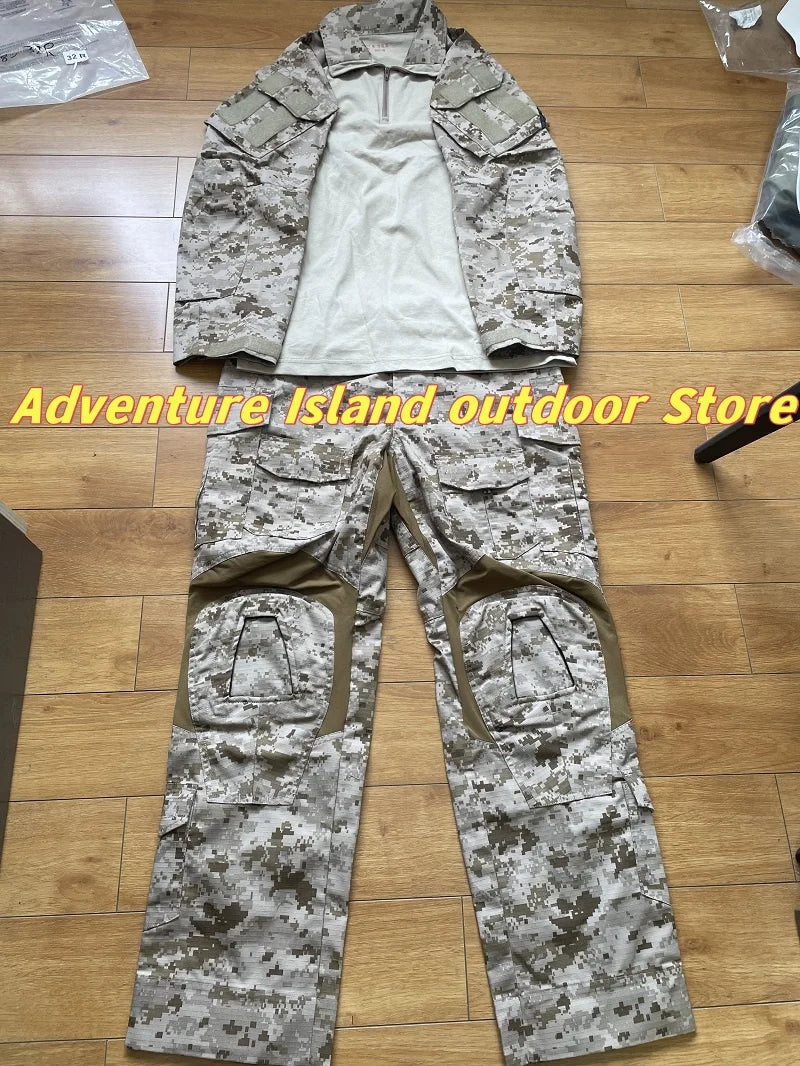 Outdoor Sports - POA Frog Suit Training Suit Top+polyester Cotton G3 Pants AOR1