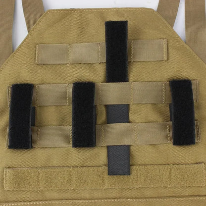 4PCS Molle Strip Adapter Vest Backpack Patch Panel Hook&Loop Converter Ribbon Strips Badges ID Patches Display Holder