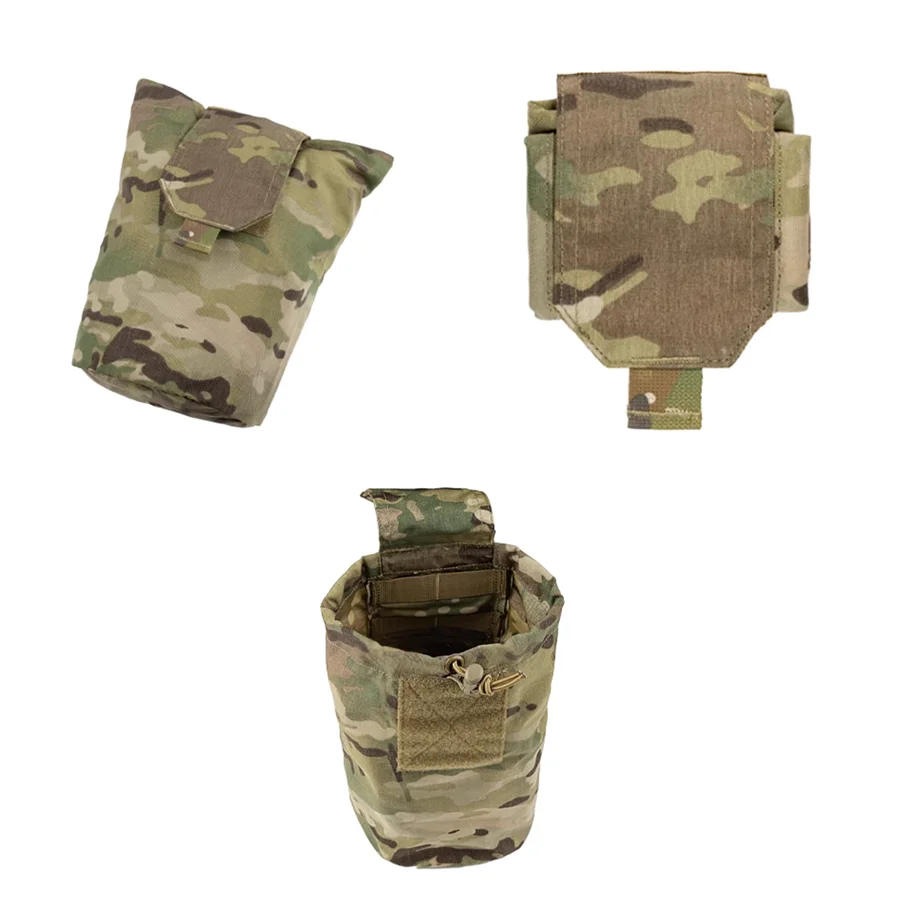 Folding Recycling Bag Tactical Outdoor Belt Waist Accessories Sundry Pouch