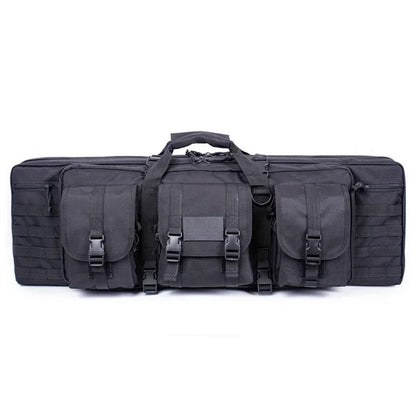 Tactical 36/47inch Gun Bag Double Rifle Backpack Outdoor Long Gun Case Large Capacity Fishing Bag Hunting Accessories