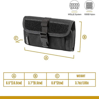 OneTigris MOLLE Horizontal Cell Phone Bum Bag Outdoor Sports Fanny Pack for 4.7"/5.5" Phone | Reusable Packaging