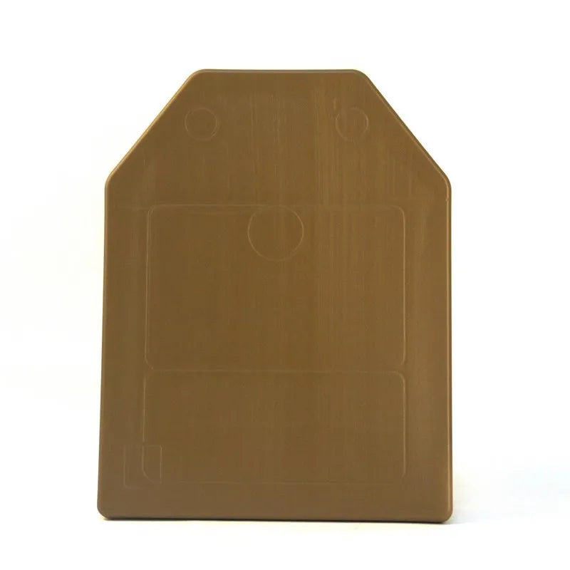 Airsoft Tactical Vest Inner Plate Plastic Protective Pad CS Body Armor Protect Dummy SAPI Plate Medium Size Shock Plates