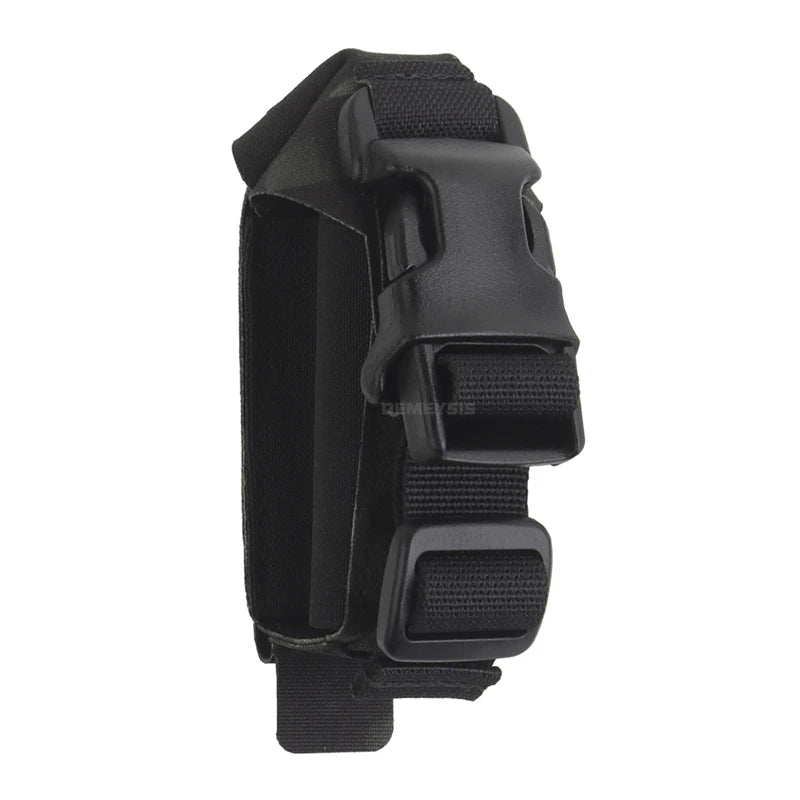 Tactical Compact Grenade Pouch for M67 MOLLE Combat Single Magazine Bag Elastic Hunting Airsoft Training Gear Frag Pouches
