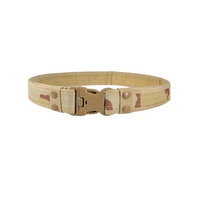 Men's Tactical Belt  Quick Release Belts Outdoor Nylon Military Camouflage Oxford Cloth Wide Waist Belt Hiking EDC Accessories