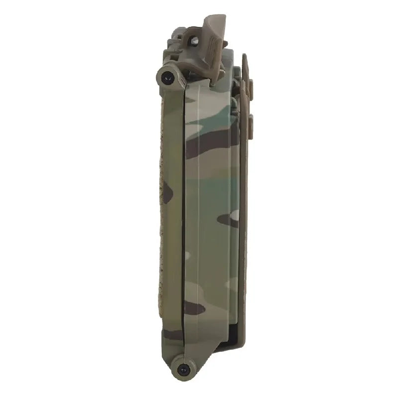 Tactical Phone Case Mobile Phone Admin Map Navigation Holder MOLLE Vest Plate Carrier Chest Protection Box for Smartphone