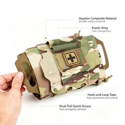 IFAK Kits Tactical First Aid Kit MOLLE Medical Pouch Rapid Deployment Emergency Survival Kit Outdoor First Aid Survival Kit