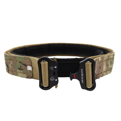 High Quality Tactical 2 inch Combat Belt Quick Release Metal Buckle MOLLE Mens Belts Camo 3415