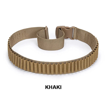 50 Rounds Rifle Bullet Cartridge Bandolier 556 Ammo Belt Shell Holder Hunting Sporting Shooting for 308 Cal. 30-06 .762