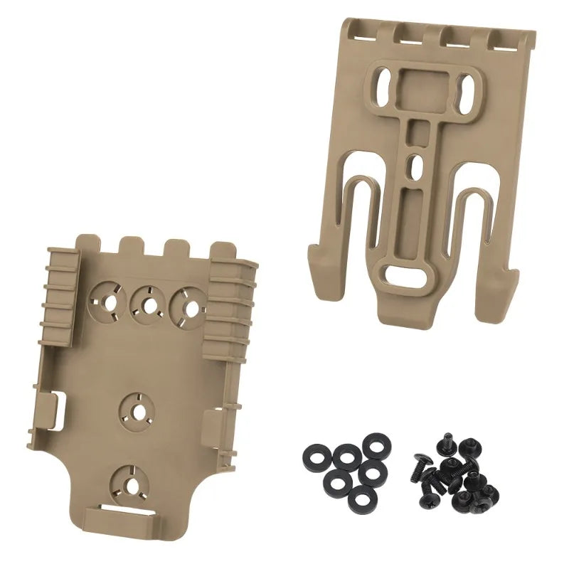 Modular Holster Adaptor Aluminum Alloy Battle Belt Quick Pull Draw Hunting Airsoft Pistol Holster Ferro MHA Leg Strap Adapter