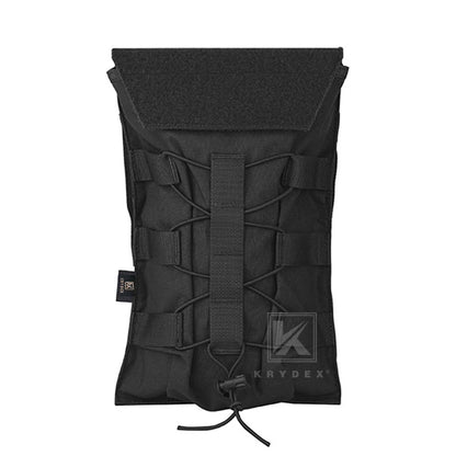 KRYDEX Tactical 50 oz Hydration Carrier Pack MOLLE Pouch Modular 1.5L Water Bladder Bags Outdoor Hiking Camping Accessories