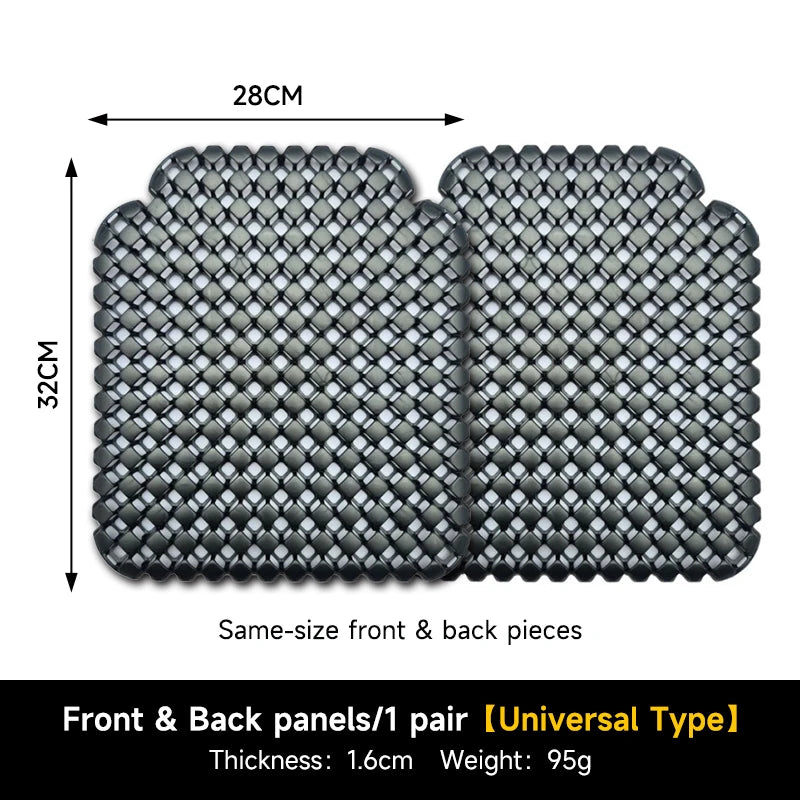 Tactical Vest Universal Heat Dissipation Board 3D Breathable Pad, Sweat Wicking and Stress Reducing Shoulder Pad, Backpack Liner