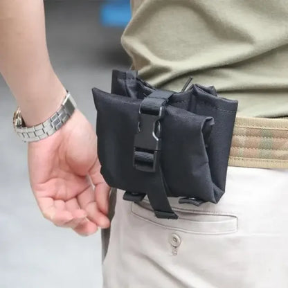Tactical Molle Pouch Dump Drop Magazine Bag Paintba Outdoor Foldable Bullet Recovery Mag Bag Hunting Gear