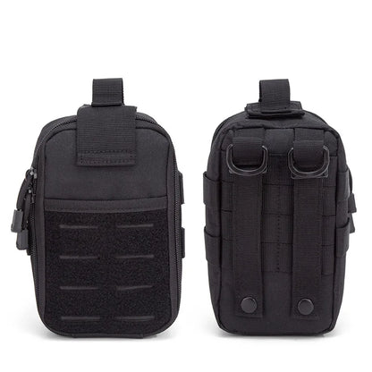 Tactical MOLLE First Aid Pouch 600D Nylon Water Resistant EDC Medical Bag Organizer for Outdoor Hunting Hiking Camping