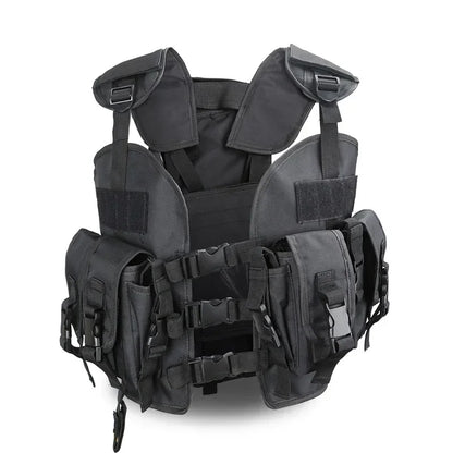 Tactical Seal Vest Camouflage Combat Vest Airsoft Paintball Body Armor For Hunting War Game Airsoft Outdoor Sport With Water Bag