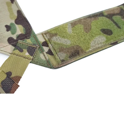 Multicam SS MK4 Laser Cut H-Strap Tactical Chest Strap MK4 MK5 34A Chest Hanging Shoulder Strap Airsoft Chest Rig Gear