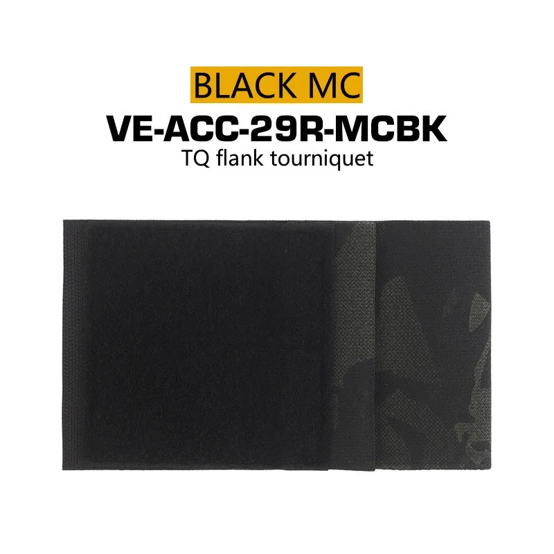 Outdoor TQ tourniquet Holder For Camping Vest Plate Carrier Side Wing Magic Fastener Elastic Tourniquet Pouch Vest Accessories